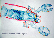 Bess Ashall lobster picture